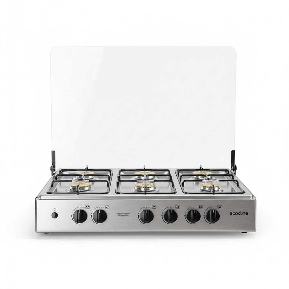 Cocineta Ragazza C/T Inox 6 Quemadores