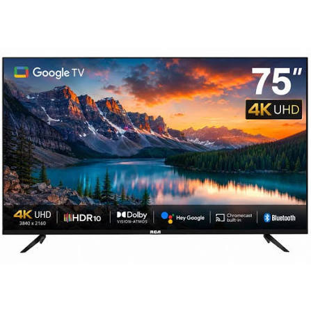 TELEVISION RCA GOOGLE TV 75QLEDRC